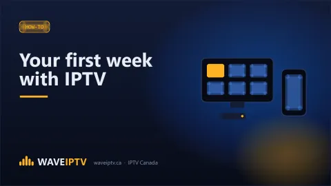 Your first week with IPTV