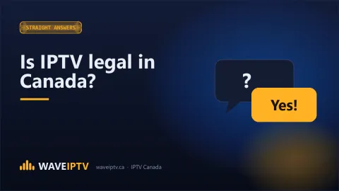 Is IPTV legal in Canada?